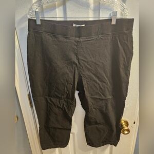 89 & Madison, capris, black, 16